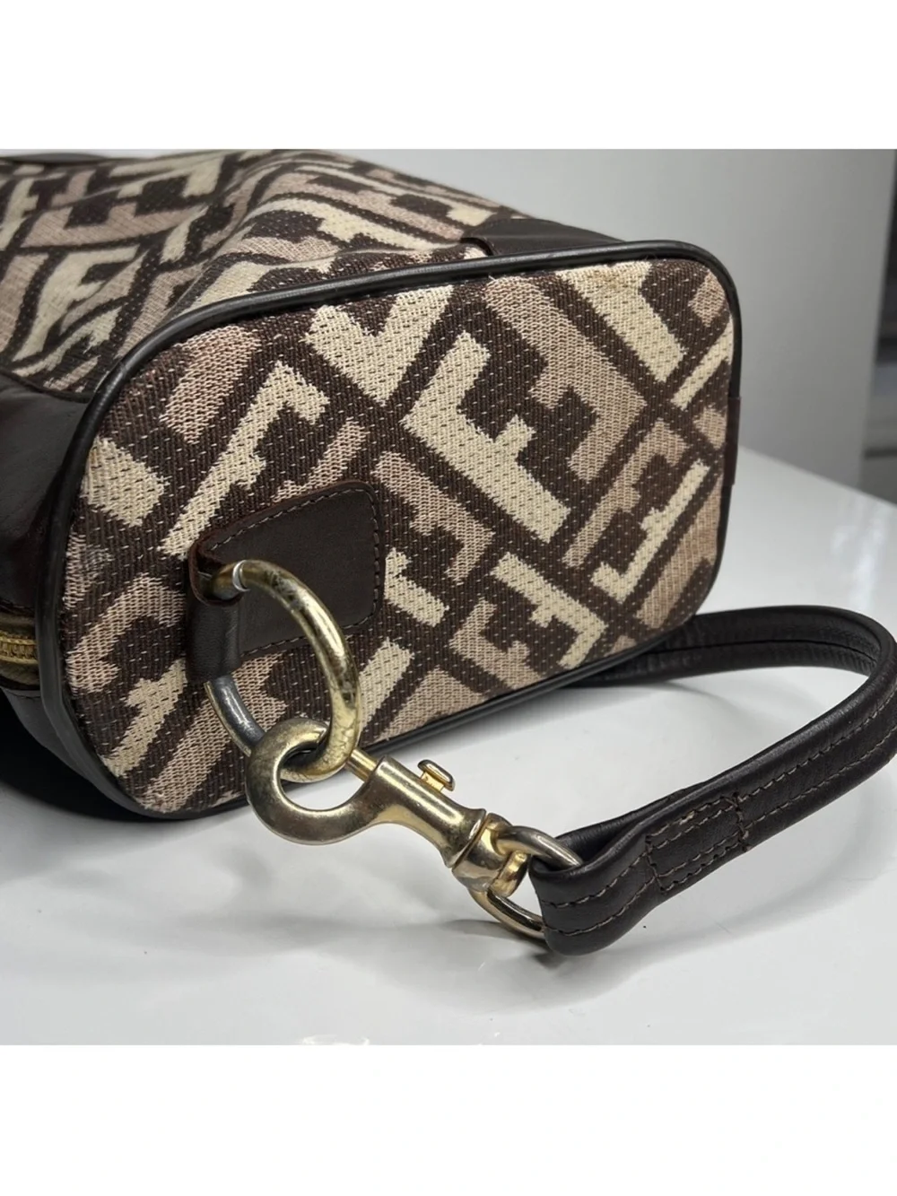 Fendi Zucca Boston Bag - Picture 7 of 13